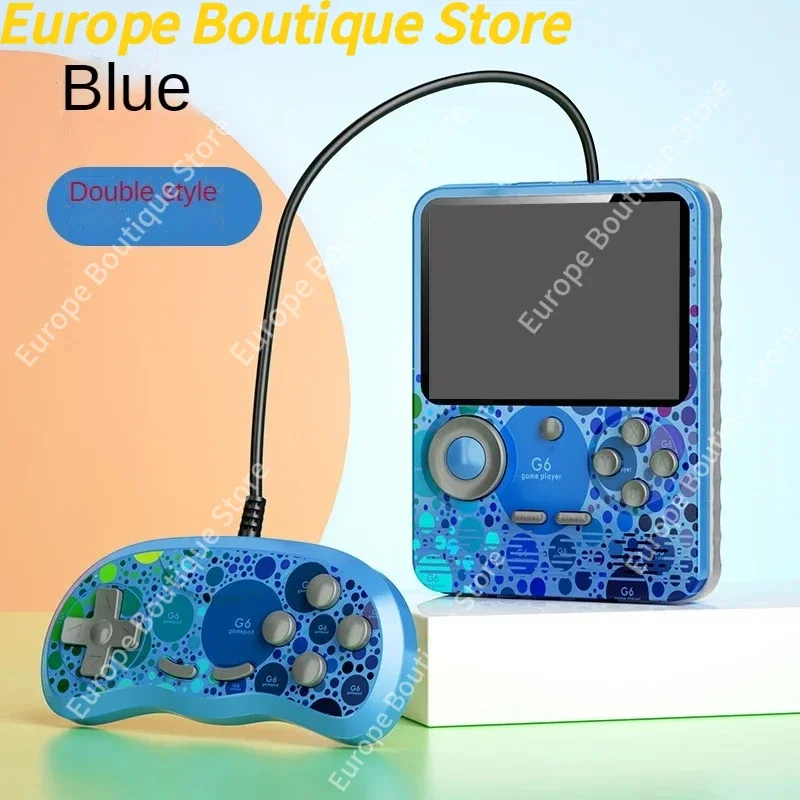 Console Portátil Retrô G6 com 500 Títulos Clássicos AQUAFORGE