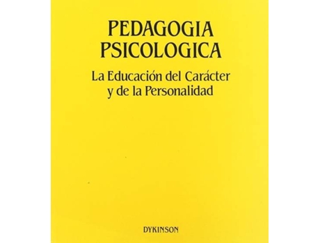 Livro Pedagogía Psicología de Jose María Quintana Cabanas (Espanhol)