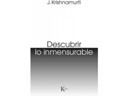 Livro Descubrir Lo Inmensurable de Jiddu Krishnamurti (Espanhol)