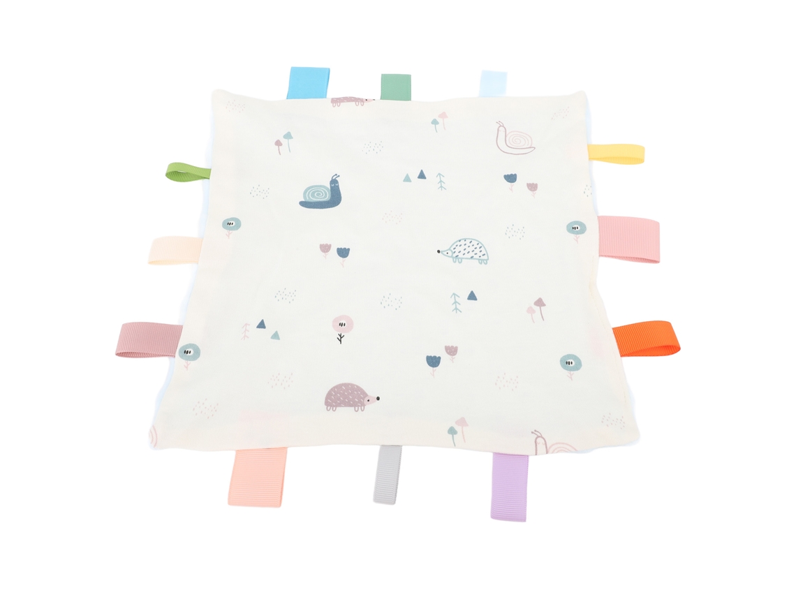 Toalha macia para conforto do bebê, toalha para saliva do bebê, toalha calmante para bebês
