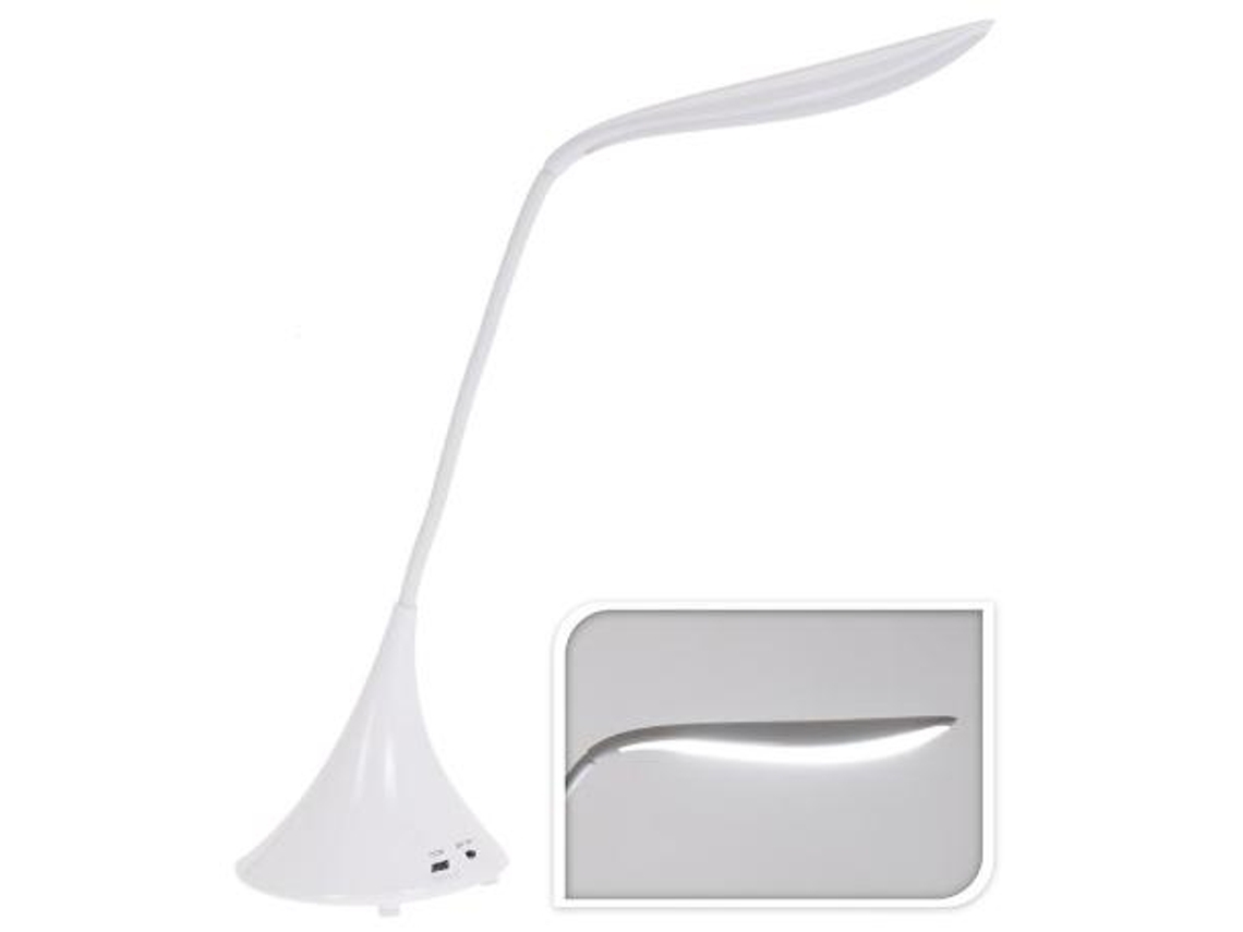 Flexo Luz Con Toma Usb 32 Cm
