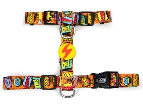 Peitoral para Cães  Boom (Amarelo - L - Porte Grande)