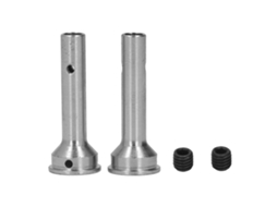 Mali 2 Pçs Eixos Cvd de Aço para Rc Diâmetro 8mm Comprimento 44.5mm para Arrma 1/7 1/8 Prata