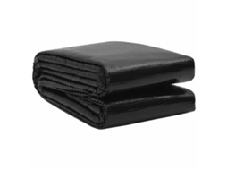 Conjunto 1 Aquece A Água Vidaxl Preto Polietileno (ø 549 Cm 200 Μm)