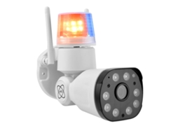 Laxiscreed Câmera De Alarme Exterior Com Conexão Wi-fi E Tuya