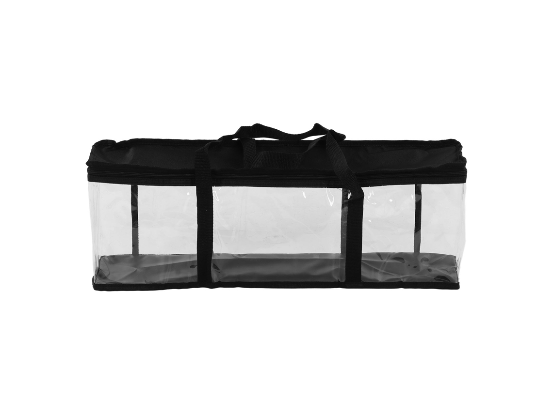 Bolsa De Armazenamento De Ferramentas De Pvc Transparente Com Cremalheira, Organizador Grande 61x15x21cm Para Manutenção
