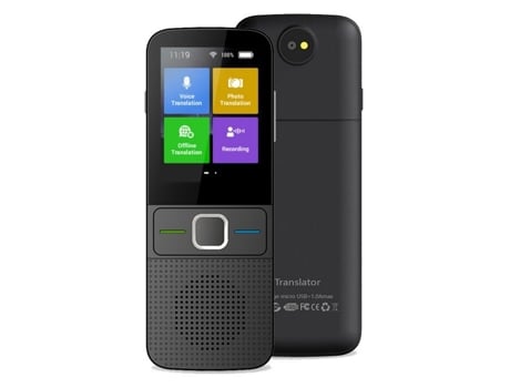 Tradutor Vocal Instantâneo, 137 Línguas Tradutor Instantâneo Sem Conexão, Com Função De Wifi/hotspot/tradução Offline