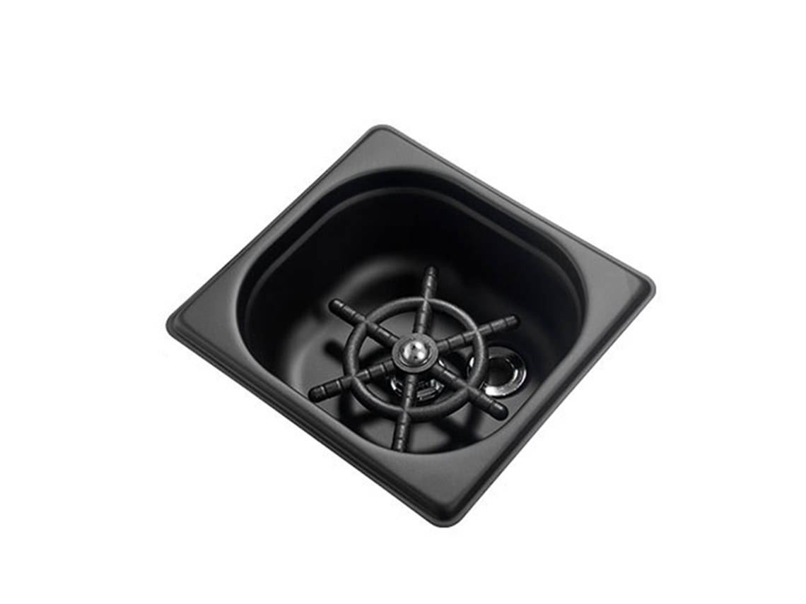 Lavadora de flocos de aço inoxidável Primerox para pisos de cozinha com enxaguador automático