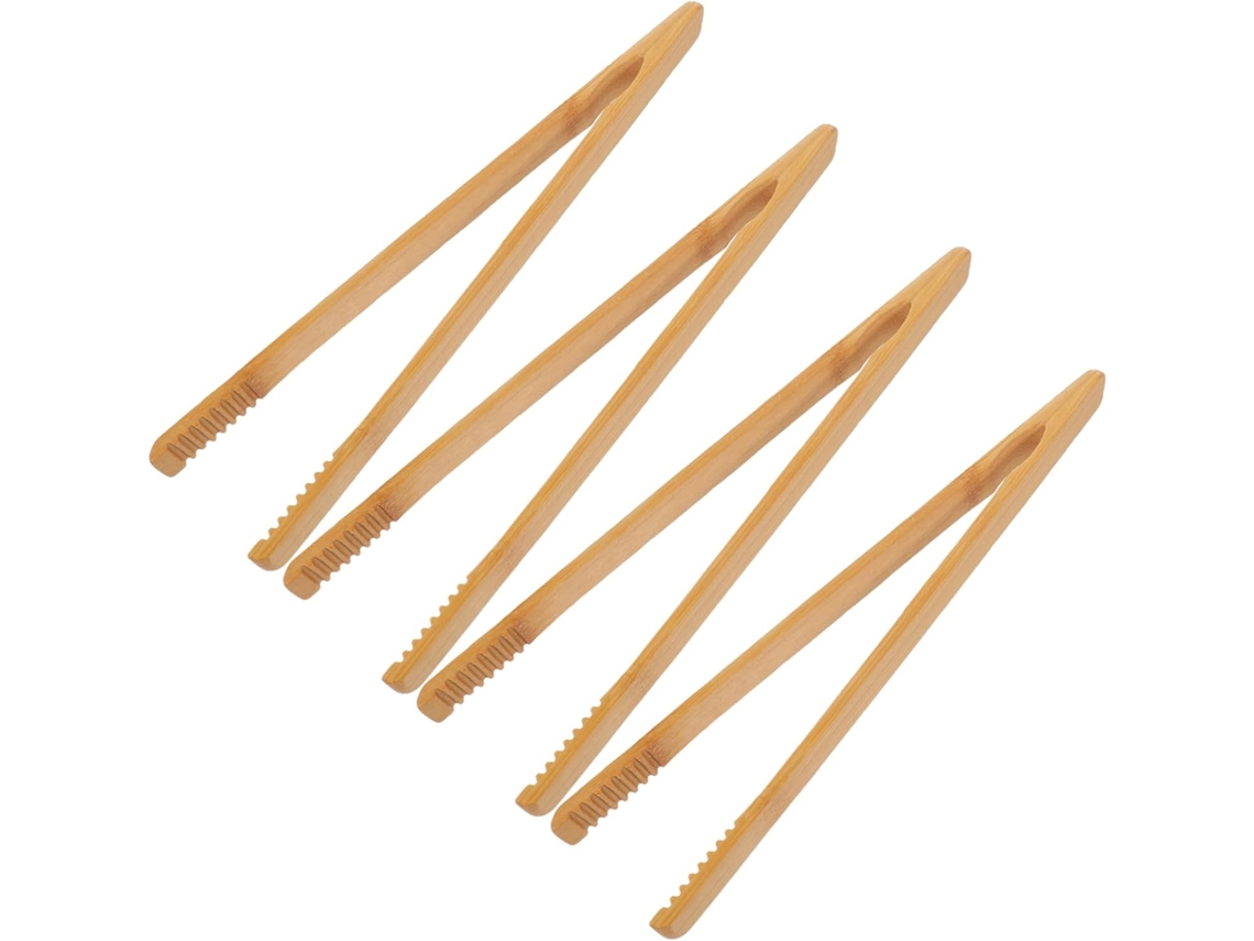 Conjunto Cabilock Com 4 Pinças Resistentes Ao Calor Para Churrasco Não Incluídas Cozinhar E Preparar Chá