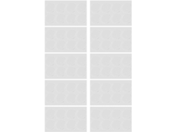 Protetores Transparentes Antiderrapantes, Versáteis, Em Pu, Para Gavetas, Pacote Com 80 Unidades, Para Proteção E