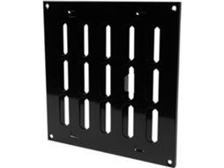Grelha de ventilação AQUAFORGE ajustável, 20x20cm, para aquecimento, garagem, galpão