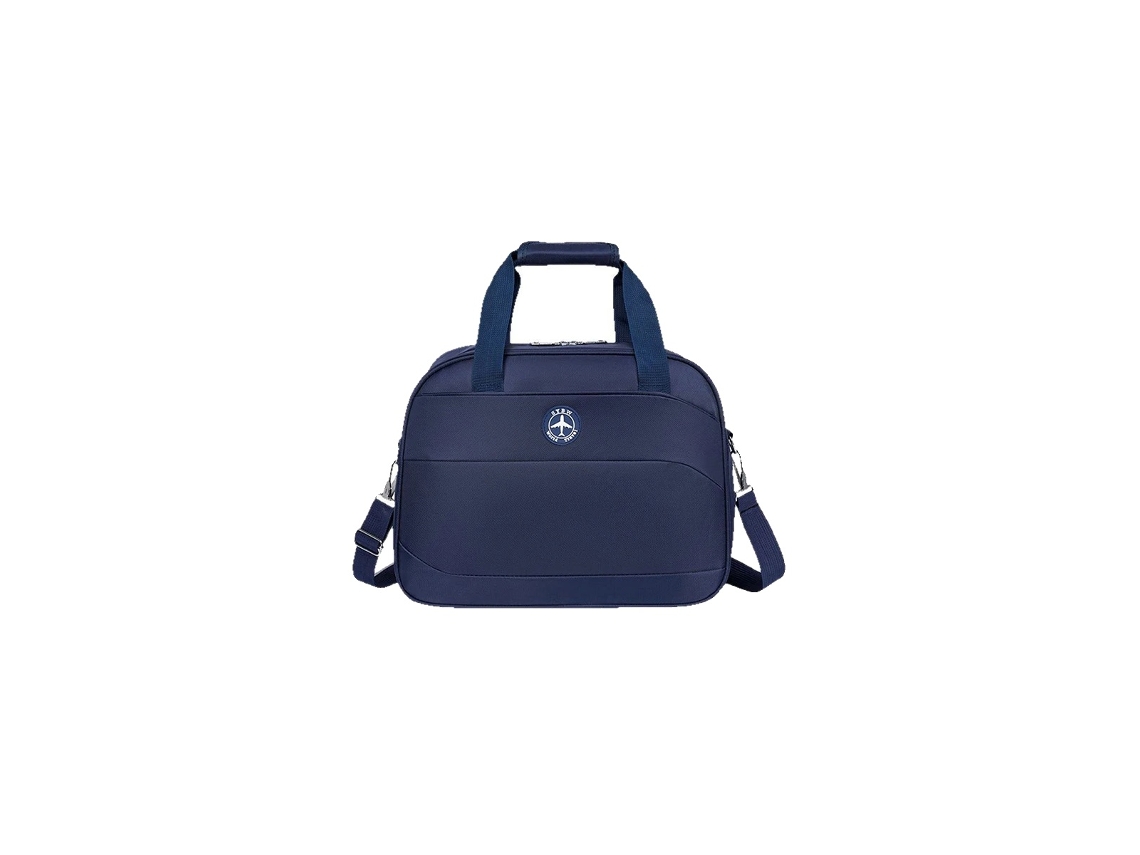 Mala De Viagem, Material De Nylon, Design Macio E Casual, Azul