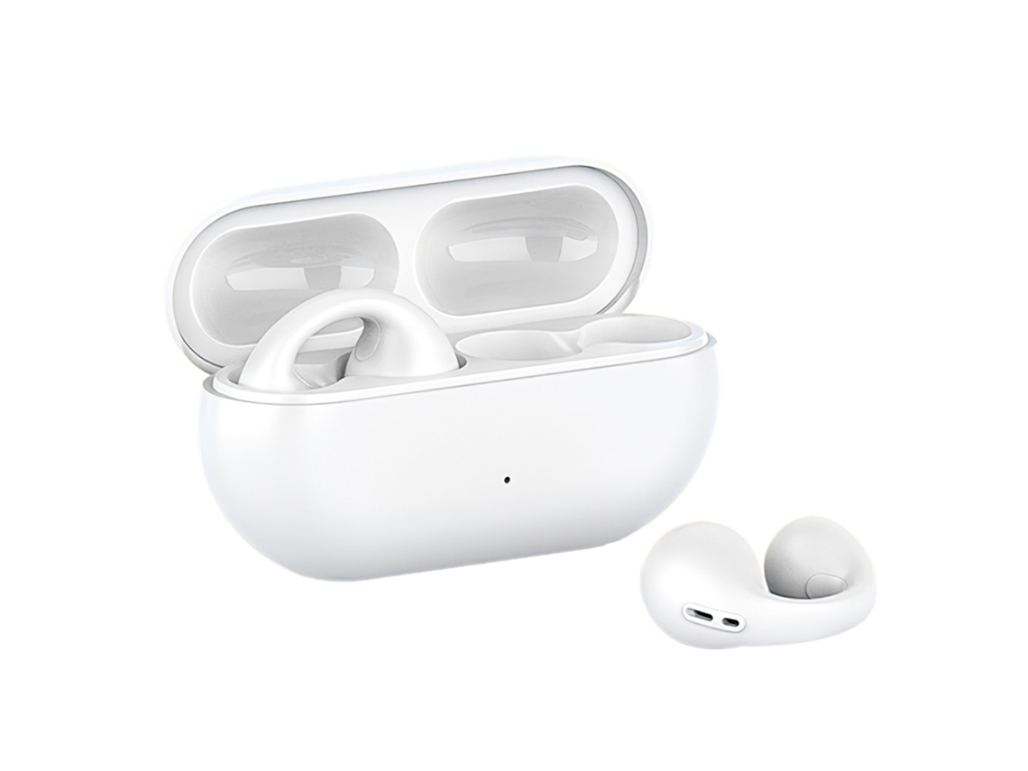 Auriculares Bluetooth True Wireless Open Wireless Running Sports Cycling White
