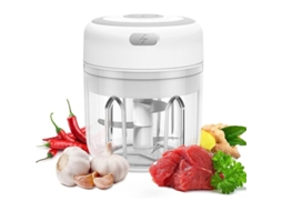 Rebe-cortador Eléctrico Inalámbrico Mini De Ajo 250ml, Triturador De Verduras/carne Usb Para Cocina