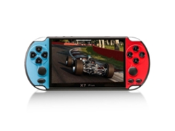 Console De Videogame Portátil X7 Plus De 5,1 Polegadas Com Dois Botões, Memória Interna De 8 Gb E Capacidade Para 1.000 Jogos Ly Ebike