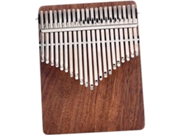 Mini Kalimba Com Estojo Rígido