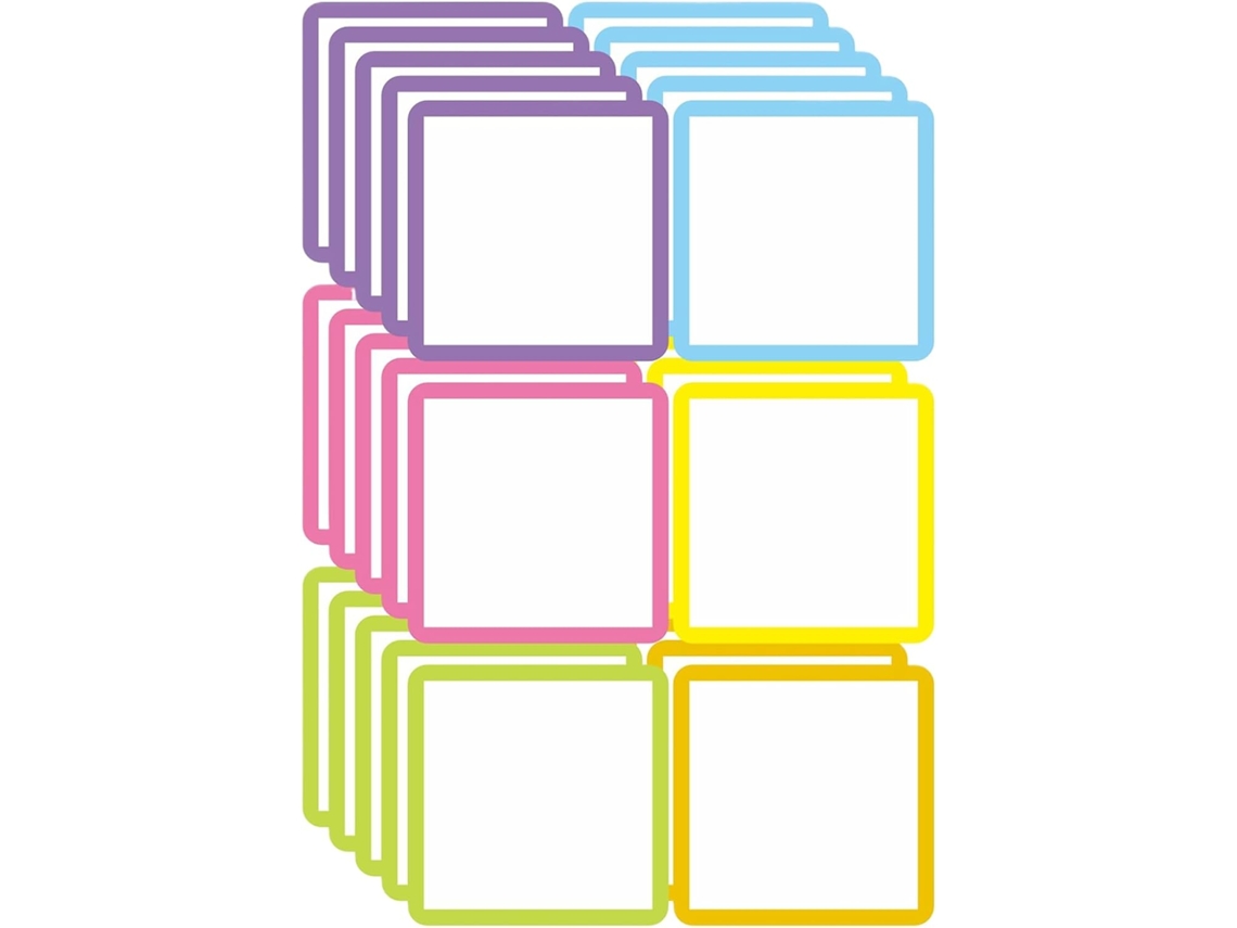 Armário Ou Quadro Branco (8 X 8 Cm), Bloco De Notas Magnético, De Anotações Apagável Para Planejamento, Casa