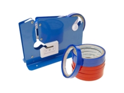 Dispensador De Fita Adesiva Para Sacos - 9 Unidades 22x15,2cm Antiferrugem
