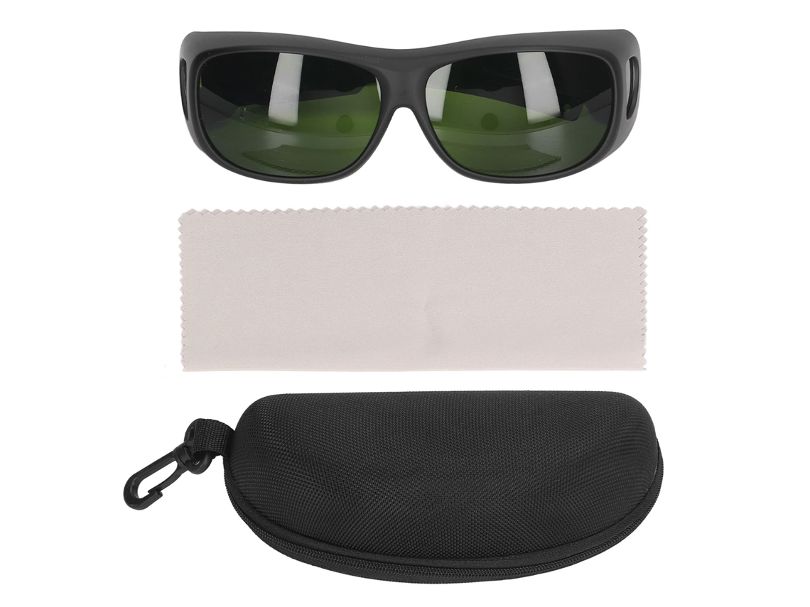 Óculos De Solda Leve Anti-risco Pc Nylon Resistente A Uv Óculos Profissionais De Soldador Para Soldagem Elétrica Verde Claro Ir3.0