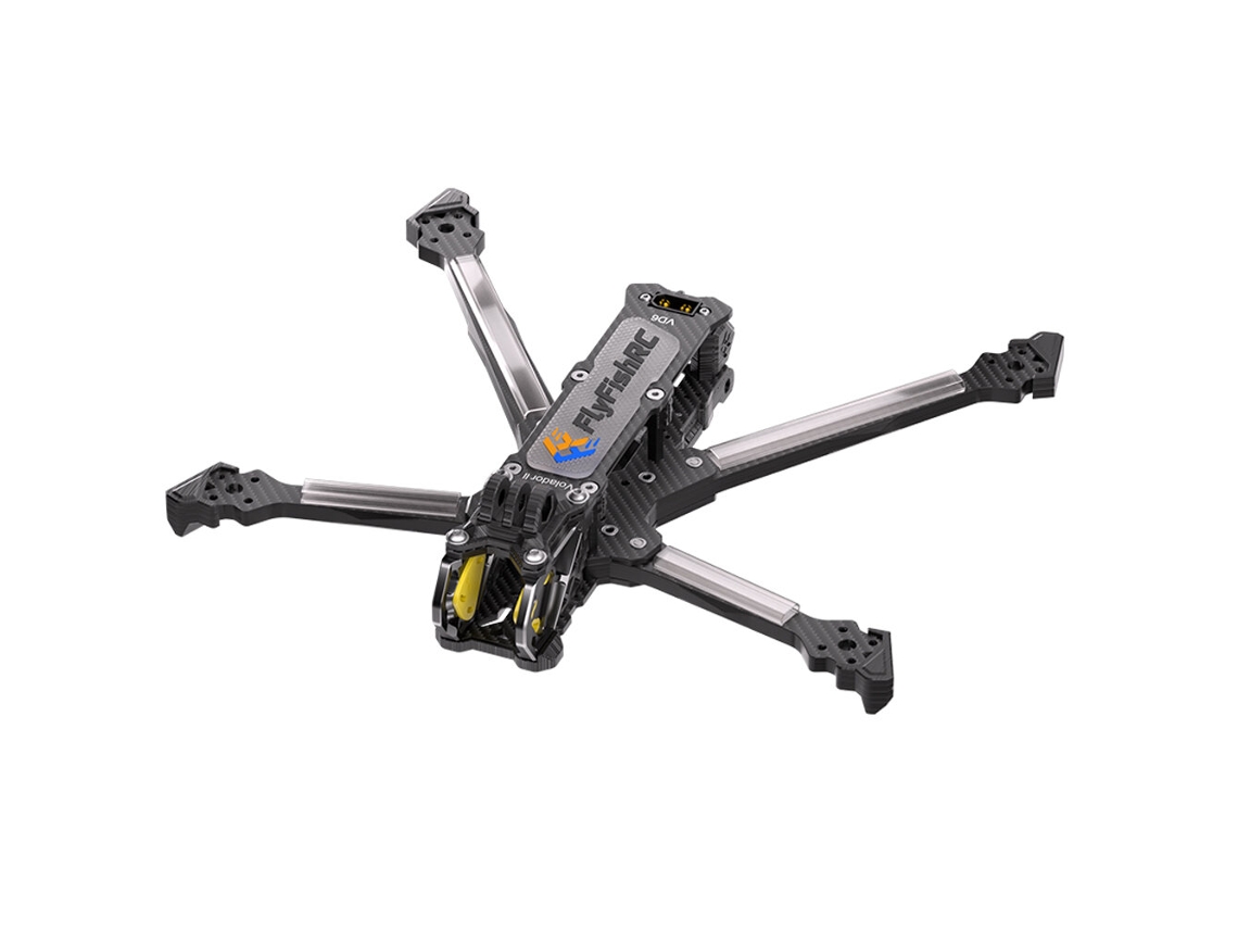 Pretoflyfishrc Volador Ii Vd6 V2 260mm Distância Eixos 6" Kit Estrutura Fibra Carbono T700 Compatível Dji O4 Air Drones Fpv Rc Diy MDUG