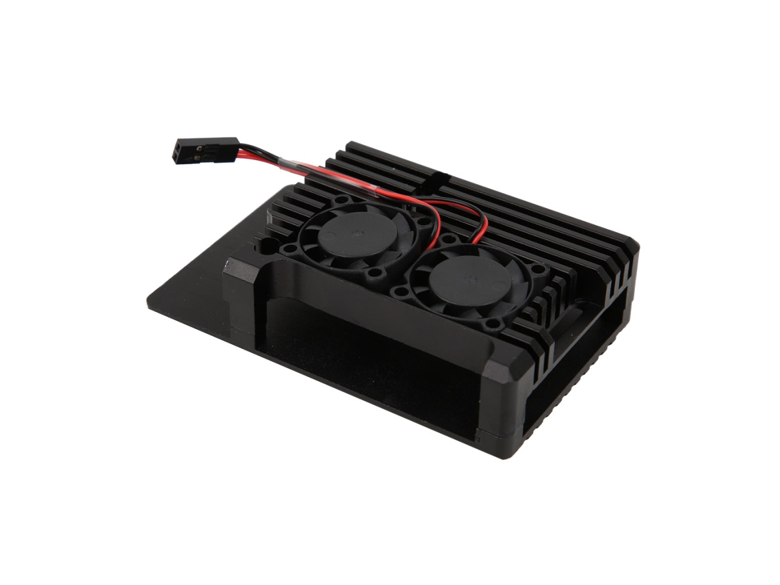 Capa De Liga De Alumínio Com Dissipação De Calor Para Raspberry Pi 4