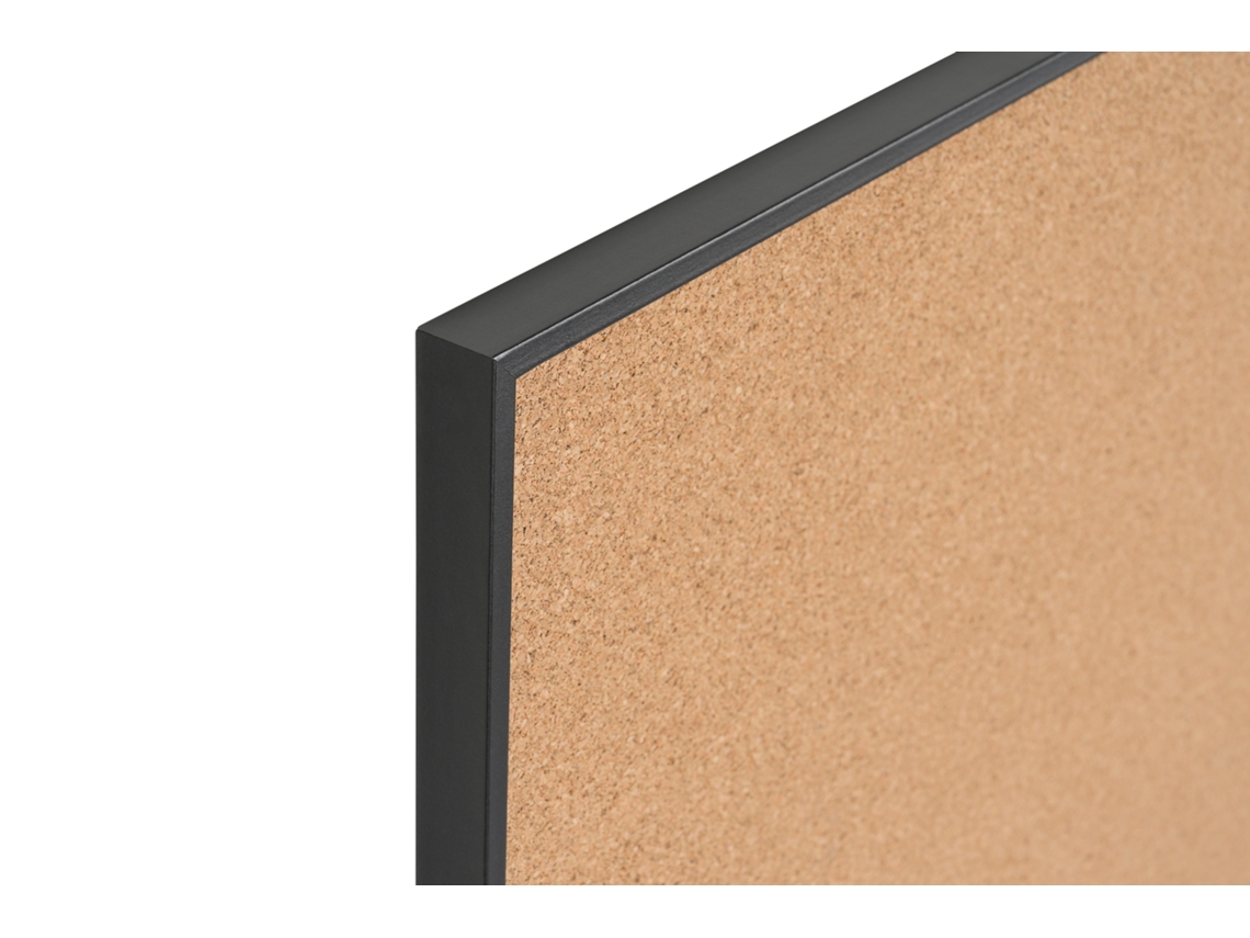 Bi Office New Basic Cork Board, 90x60cm, Superfície De Cortiça, Moldura Mdf Preto Sf2010011615