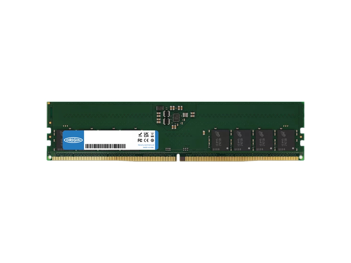 32gb Ddr5 4800mhz Udimm 2rx8 Não Ecc 1.1v Origin Storage