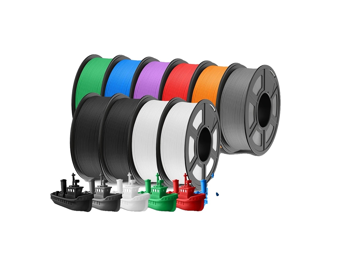 Filamento Para Impressora 3d, Material Ecolã³gico, Alta Resistãªncia, Plamatte-mix1-11kg