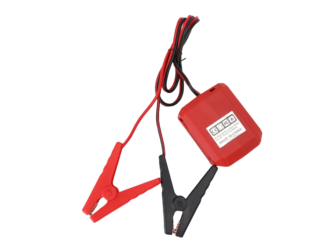 Presilhas para cabos de partida auxiliar de bateria de 18V (compatíveis com auxiliares de partida de emergência portáteis para carros Milwaukee)