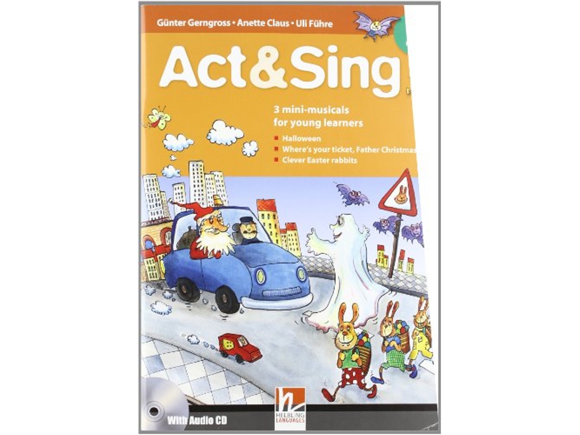 Livro ActSing 2 Three MiniMusicals For Young Learner (Português)