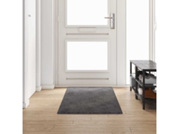 Vidaxl Runner De Carpete Cinzento 80 X 250 Cm 100% Polipropileno Tuft
