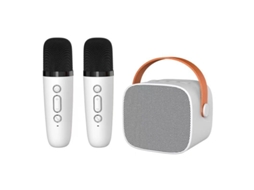 Mini Máquina De Karaokê Infantil, Caixa De Som Bluetooth Portátil Com Microfone Sem Fio, Presente Ideal Para Meninos E Meninas Em Aquaforge