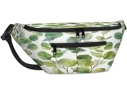 Bolsa de Ombro Unissex Tropicallife com Estampa Folha Eucalipto 38 X 25 9 19 Cm Impermeável Design Pa