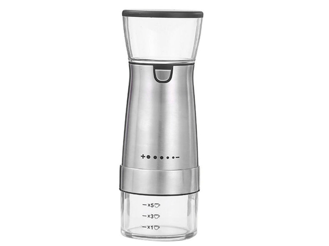 Moedor De Café Elétrico Portátil Com Carregamento Usb Para Grãos De Café Com Multi Brilvibera
