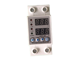 Protetor Automático De Tensão Com Display Digital E Led, Zy 63a 2p (sobrecarga E Subtensão)