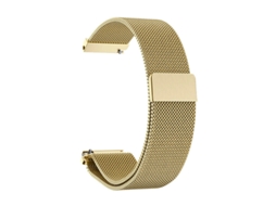 Bracelete Pulseira Milanese Mesh para Amazfit Bip U Gold