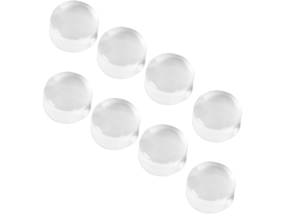 Conjunto De 8 Carimbos De Silicone De 2 Cm Para Manicure, Para Fazer Nail Art Em Casa.