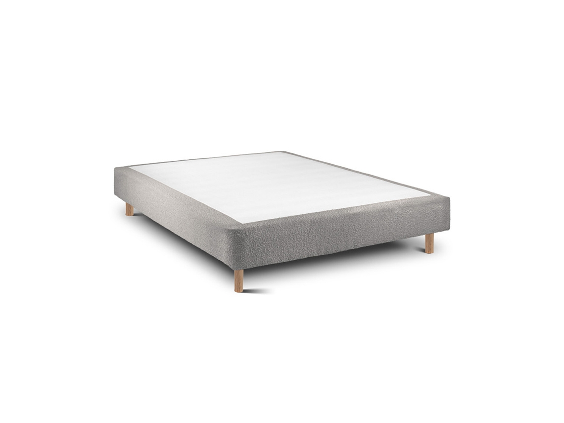 Sommier Rígido 20 Ascot Taupe Pés Redondos 200 X 100 cm
