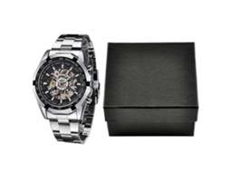 Reloj Mecánico Automático Skeleton Resistente À Água De Luxo Para Homem Marca Geekthink 6002