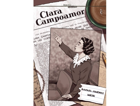 Livro Clara Campoamor de Rafael Jimenez (Espanhol)