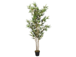 Vidaxl Árvore De Bambu Artificial 1380 Folhas 200 Cm Verde