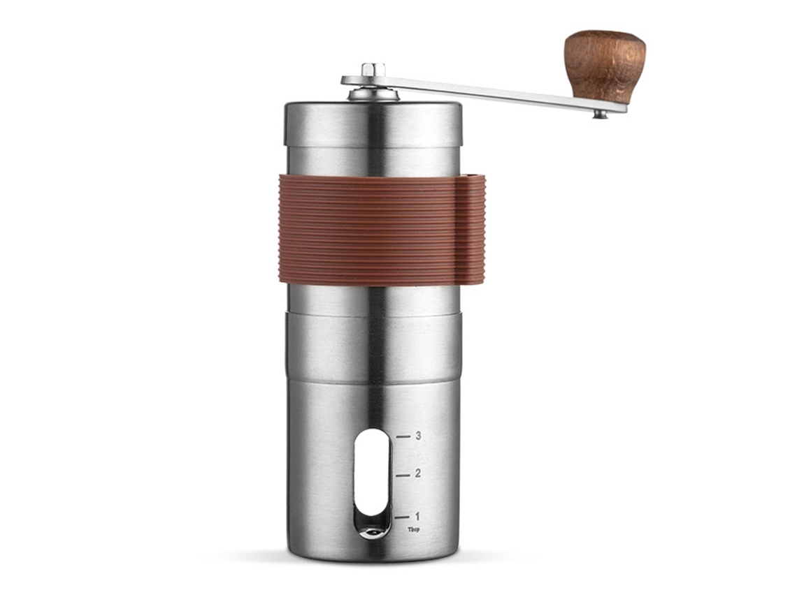 Moedor De Café Manual Aço Inoxidável, Portátil, Moagem Ajustável, Para Espresso, Prensa Francesa E Café Coado, Uso Em Casa E Viagens