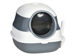 Desodorizador para Areia de Gatos Branco Cinza 52x41x38cm