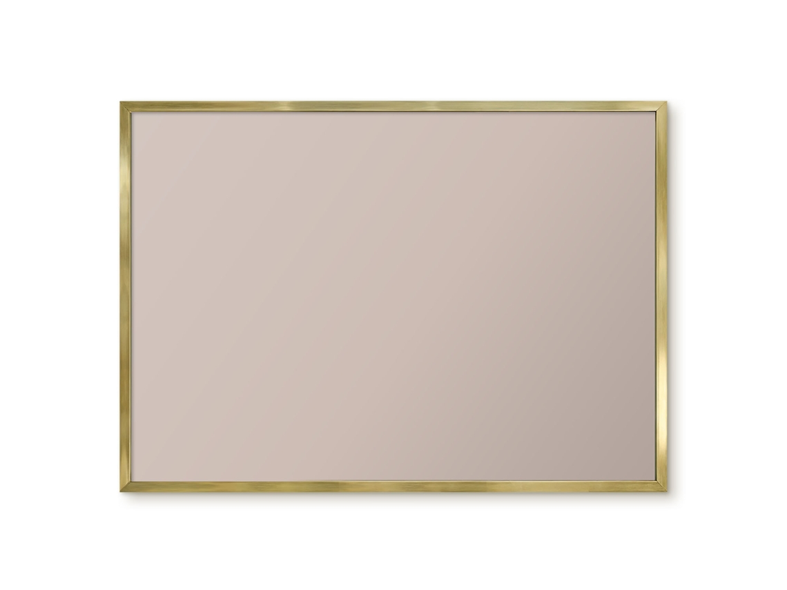Quadro de parede magnético verde menta claro para escritório Espelharte (70x50 cm)