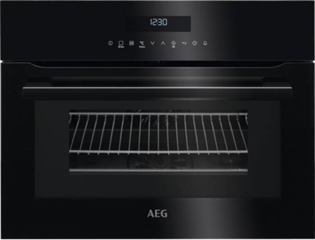 Forno Micro-ondas AEG KME761000B (43 L - 59.5 cm - Hidrolítico - Preto) — Forno + Micro-ondas | Hidrolítico | 43 L