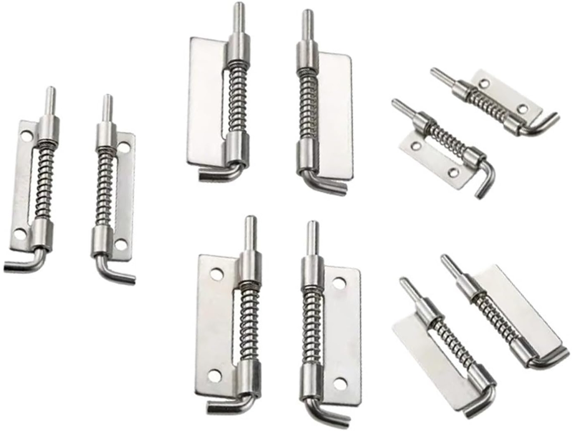 Dobradiça De Pino Mola Em Aço Inoxidável Para Porta Armário Industrial Equipamento Automação, 1 Peça Esquerda 52x16, 5