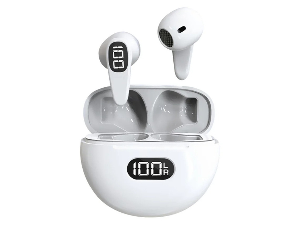Auriculares Música Esportiva Yizhood True Wireless Bluetooth Branco