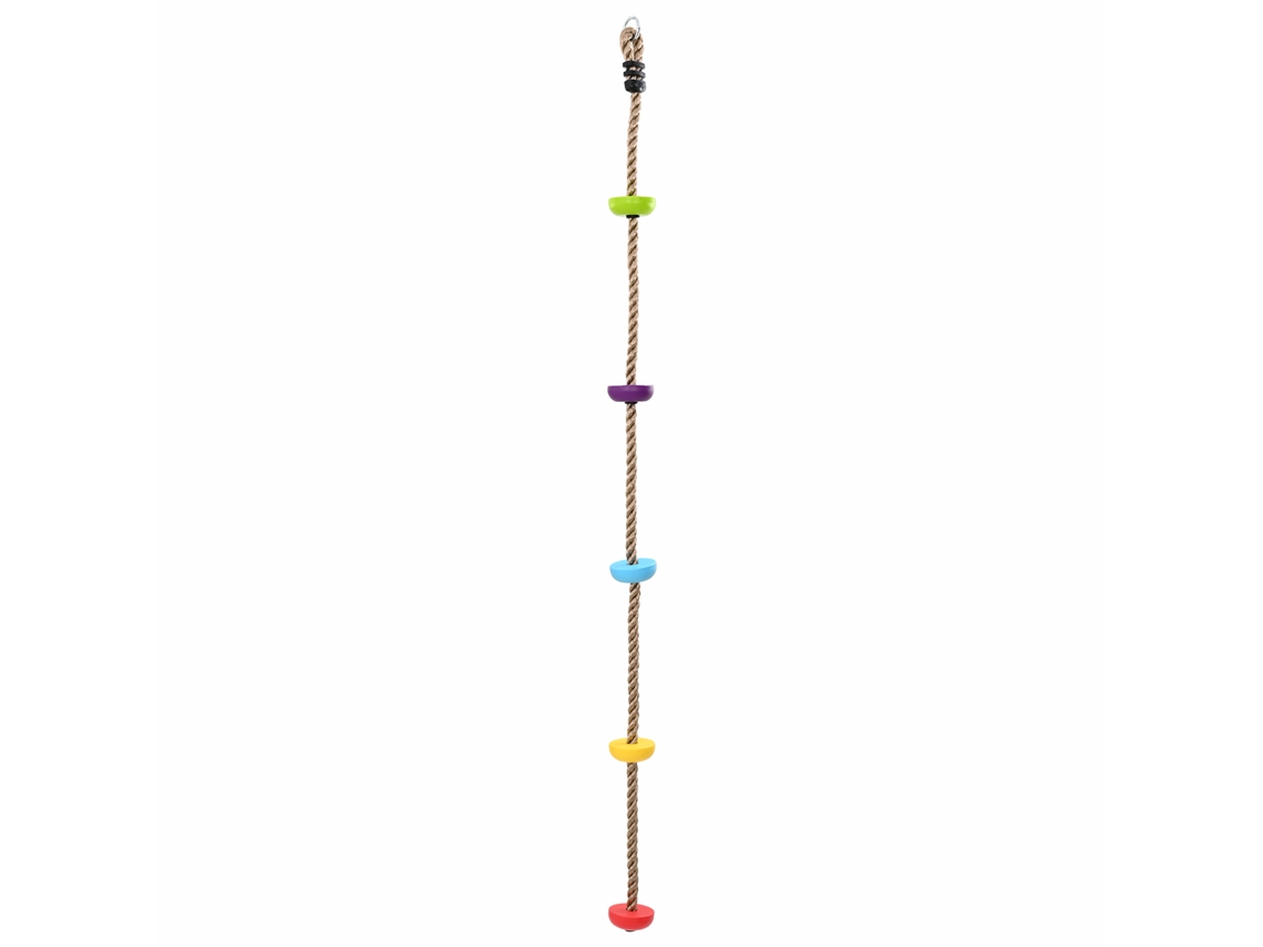 Conjunto 1 Corda Infantil Vidaxl Multicolorido Poliéster (10,5 X 10,5 X 201 Cm)