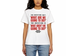 Rockinstone Ferris Bueller's Day Off What Are Going To Do White Adult T-shirt Size:xxl