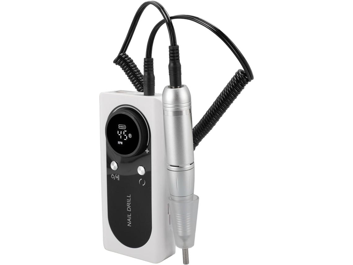 Lixadeira elétrica SFUSHOS, 45000 Rpm, sem fio, com 8 brocas